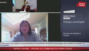 Marie-Paule Kieny : "On ne peut pas éradiquer le virus"