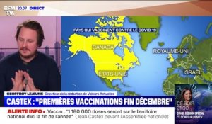 Covid: « Les premières vaccinations dès fin décembre 2020 » selon Jean Castex - 16/12