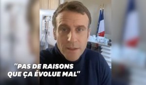 Dans une vidéo, Macron promet de faire la transparence chaque jour sur sa santé