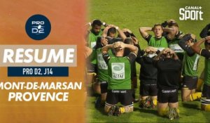 Le résumé de Mont-de-Marsan / Provence Rugby