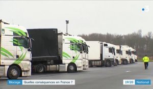 Blocage des frontières : les premières conséquences économiques se font déjà sentir en France