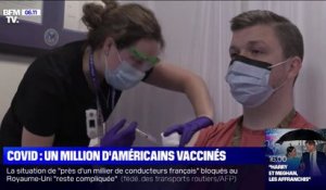 Covid-19: un million d'américains ont été vaccinés