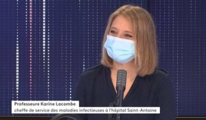 Réveillon de Noël et Covid, stratégie vaccinale, évolution de l'épidémie: le professeure Karine Lacombe était l'invitée du 8h30 franceinfo