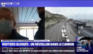 Un réveillon cauchemardesque pour les milliers de routiers bloqués de l'autre côté de la manche