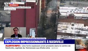 Nashville: pour Yannick Mireur, spécialiste des États-Unis, "ce qui frappe, c'est la puissance de l'explosion"