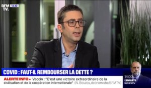 Nicolas Bouzou sur la dette Covid: "Ce qui va nous permettre de la rembourser, c'est la croissance"