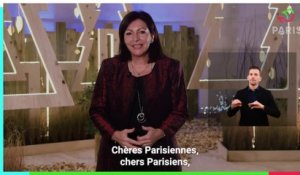 Anne Hidalgo présente ses voeux aux Parisiens pour 2021