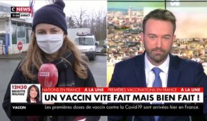 Une femme de 78 ans a reçu la première dose de vaccin contre le Covid-19 en France - Cette première vaccination a eu lieu à Sevran, en Seine-Saint-Denis