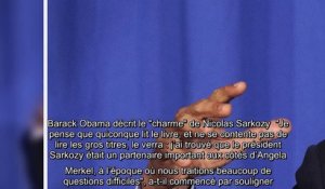Nicolas Sarkozy - Barack Obama explique le surnom peu flatteur qu’il lui a donné