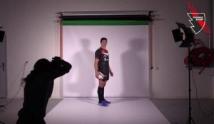 Making Of shooting photos Oyonnax Rugby