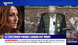 Nathalie Rykiel rend hommage à Pierre Cardin: "Il a marqué cette époque de façon exceptionnelle"