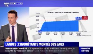 Intempéries dans les Landes: la décrue va-t-elle bientôt s'amorcer?