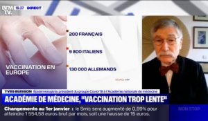 Vaccination contre le Covid-19 en France: le Pr Yves Buisson déplore "des procédures extrêmement longues"