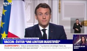 "L'espoir est là": Emmanuel Macron a présenté ses vœux aux Français pour l'année 2021