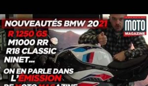 BMW NOUVEAUTÉS MOTO 2021 - On en parle dans l'Émission de Moto Magazine
