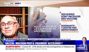 Le professeur Saluzzo appelle à "arrêter de dénigrer la campagne de vaccination" contre le Covid-19