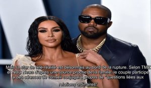 Kim Kardashian et Kanye West - leur divorce serait imminent