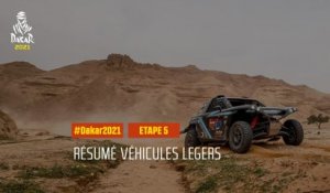 #DAKAR2021 - Étape 5 - Riyadh / Al Qaisumah - Résumé Véhicule Léger