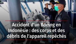 Accident d'un Boeing en Indonésie : des corps et des débris de l'appareil repêchés