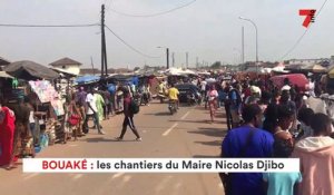 Bouaké : les chantiers du Maire Nicolas Djibo