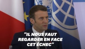 Au One Planet Summit, Macron reconnaît l'échec de la communauté internationale