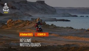 #DAKAR2021 - Étape 9 - Neom / Neom - Résumé Moto/Quad