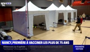 Covid-19: Nancy est la première ville à vacciner les plus de 75 ans