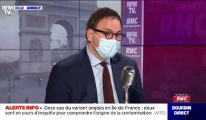 Le directeur général de l'ARS de l'Île-de-France affirme qu'il "y a bien un impact des fêtes" sur l'évolution de l'épidémie de Covid-19