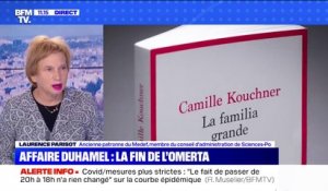 Laurence Parisot sur l'affaire Duhamel: "Camille Kouchner fait preuve d'un courage admirable en publiant ce récit"