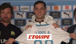 Lirola présenté officiellement - Foot - L1 - OM