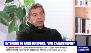 Pour Michel Cymes, interdire le sport est une "catastrophe"