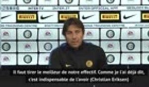 18e j. - Conte : "C'est indispensable de pouvoir compter sur Eriksen"