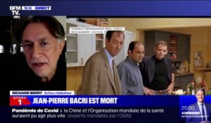 Richard Berry à propos de Jean-Pierre Bacri: "Il était honnête, il était juste, il était vrai"