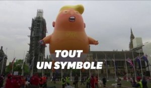 Le bébé géant gonflable à l'effigie de Trump va finir dans un musée