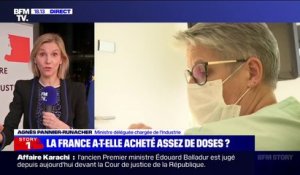 Agnès Pannier-Runacher: "Il y a plus de doses qui ont été distribuées dans les centres de vaccination que de rendez-vous donnés"