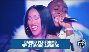 Davido performs 'IF' at the MOBO AWARDS