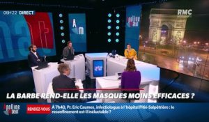 « Allô Marie ? » : La barbe rend-elle les masques moins efficaces ? - 25/01