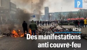 Pays-Bas : des heurts lors de rassemblements contre le couvre-feu