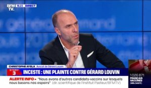Accusation d'inceste: selon l'avocat de Gérard Louvin, le neveu du producteur "demande 700.000 euros pour se taire"