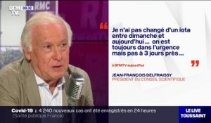 "Je n'ai pas changé d'un iota": Jean-François Delfraissy se défend de tout revirement sur un éventuel reconfinement