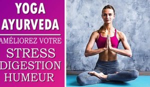 Yoga Ayurveda : Améliorez votre stress, digestion et humeur - DVD Complet en Français