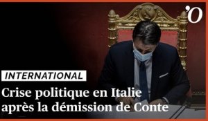 Démission de Giuseppe Conte: ce qu'il faut savoir sur la crise politique qui frappe l'Italie