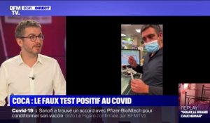 Non, le Coca ne rend pas positif un test antigénique