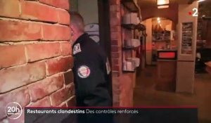 Coronavirus - Reportage avec les policiers parisiens qui traquent les restaurants clandestins qui ouvrent à Paris malgré l'interdiction
