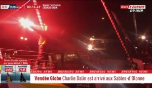 Dalin, premier arrivé aux Sables-d'Olonne - Voile - Vendée Globe