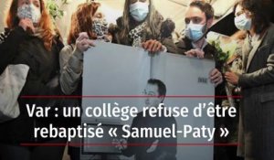 Var : un collège refuse d’être rebaptisé « Samuel-Paty »