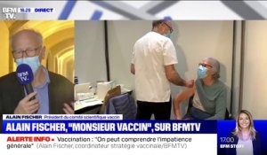 Alain Fischer sur la vaccination: "On peut comprendre l'impatience générale"