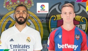Real Madrid - Levante UD : les compositions probables