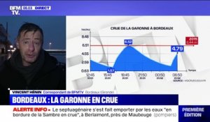 À Bordeaux, la crue de la Garonne pourrait dépasser les 7 mètres et battre le record de 1999