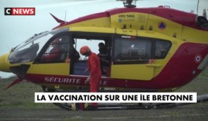 Covid-19 : opération vaccination sur une île bretonne